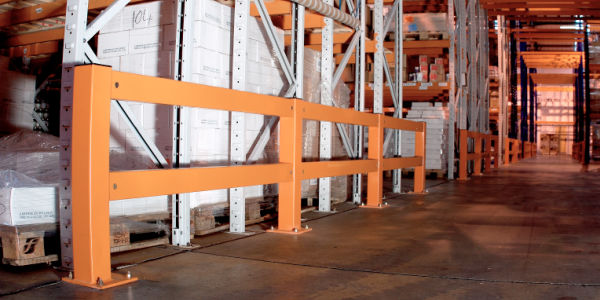 warehouse safety barriers