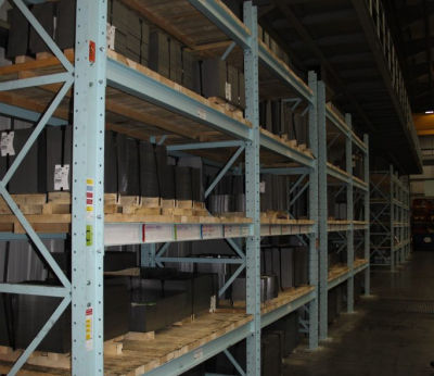 Heavy Duty Racking with timber decks