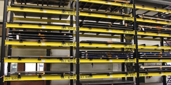 Image button to Sheet Metal Storage racking page